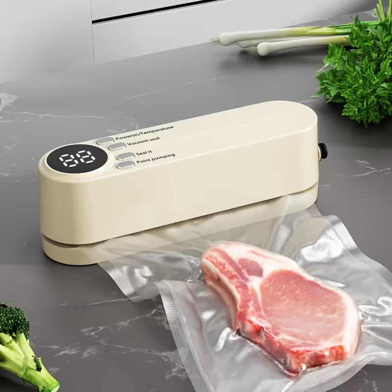 Compact USB Vacuum Sealer Kit Fast Seal